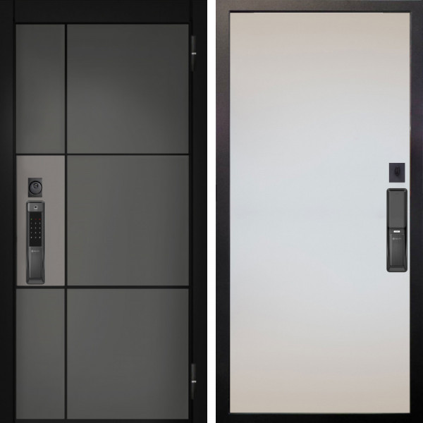 Входная дверь Аргус SMART мичиган силк титан силк муссон + Под покраску