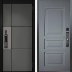 Входная дверь Аргус SMART мичиган силк титан силк муссон + Скиф Силк маус