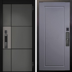 Входная дверь Аргус SMART мичиган силк титан силк муссон + Тревор Силк маус