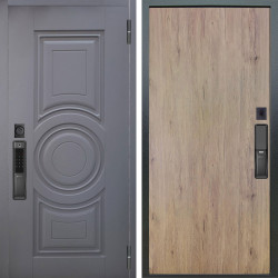 Входная дверь Аргус SMART Могадиш Силк флай + Элегант Рустик соломенный