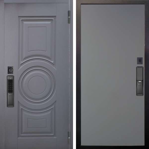 Входная дверь Аргус SMART Могадиш Силк флай + Элегант Силк маус