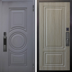 Входная дверь Аргус SMART Могадиш Силк флай + Элион Дуб филадельфия крем