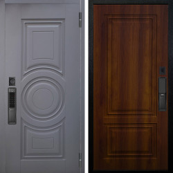 Входная дверь Аргус SMART Могадиш Силк флай + Элион Дуб рустикальный