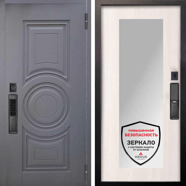 Входная дверь Аргус SMART Могадиш Силк флай + Милли Ларче светлый