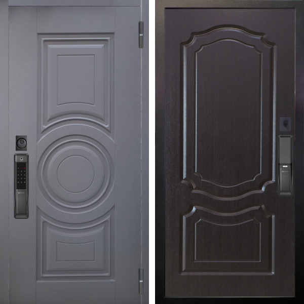 Входная дверь Аргус SMART Могадиш Силк флай + Мишель Венге