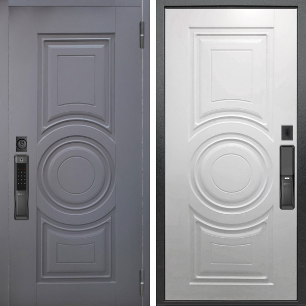 Входная дверь Аргус SMART Могадиш Силк флай + Могадиш Софт милк