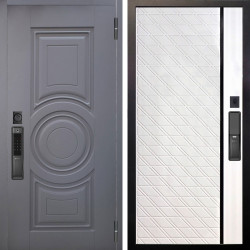 Входная дверь Аргус SMART Могадиш Силк флай + Тори Софт милк