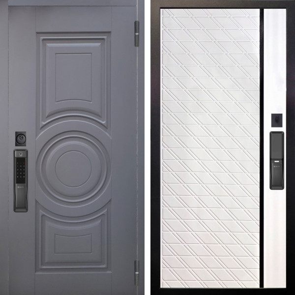 Входная дверь Аргус SMART Могадиш Силк флай + Тори Софт милк