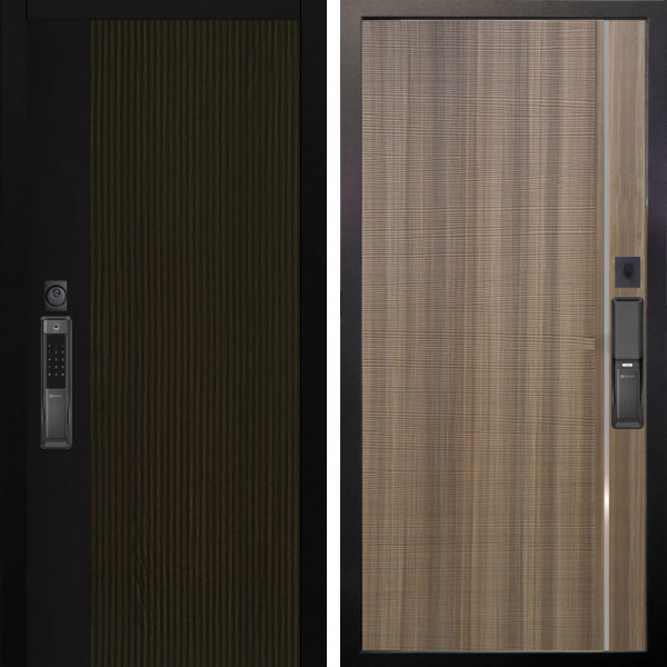 Входная дверь Аргус SMART рокси дуб рейка морение + Гауда Керамика