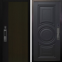 Входная дверь Аргус SMART рокси дуб рейка морение + Могадиш Черный софт.jpg