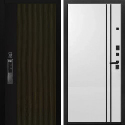 Входная дверь Аргус SMART рокси дуб рейка морение + нора 4