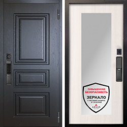 Входная дверь Аргус SMART Скиф Горький шоколад + Милли Ларче светлый