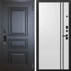 Входная дверь Аргус SMART Скиф Горький шоколад + нора 4