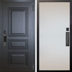 Входная дверь Аргус SMART Скиф Горький шоколад + Под покраску