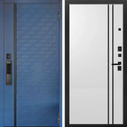 Входная дверь Аргус SMART Тори Синий софт + нора 4