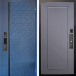 Входная дверь Аргус SMART Тори Синий софт + Тревор Силк маус