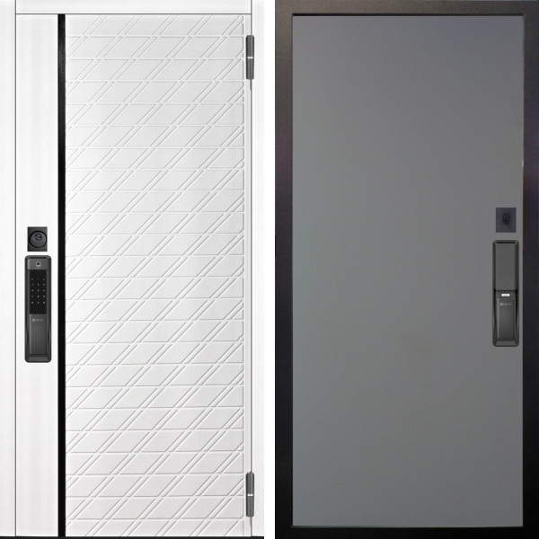 Входная дверь Аргус SMART Тори Софт милк + Элегант Силк маус