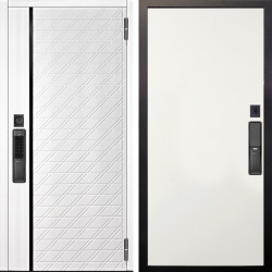 Входная дверь Аргус SMART Тори Софт милк + Элегант Софт милк