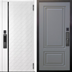 Входная дверь Аргус SMART Тори Софт милк + Элион Силк маус