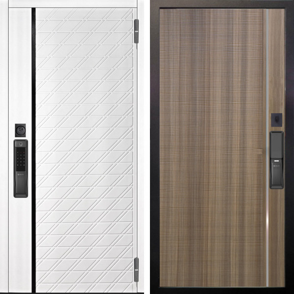 Входная дверь Аргус SMART Тори Софт милк + Гауда Керамика