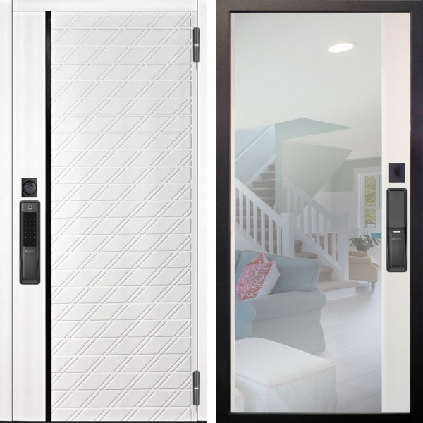 Входная дверь Аргус SMART Тори Софт милк + Магнум Софт милк