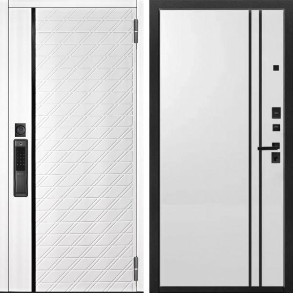 Входная дверь Аргус SMART Тори Софт милк + нора 4