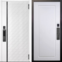 Входная дверь Аргус SMART Тори Софт милк + Тревор Софт милк