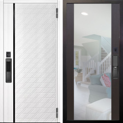 Входная дверь Аргус SMART Тори Софт милк + Вояж Венге