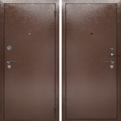 Входная дверь Аргус Да 9 (металл\металл)