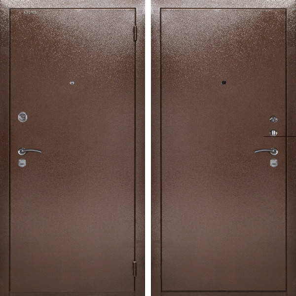 Входная дверь Аргус Да 9 (металл\металл)