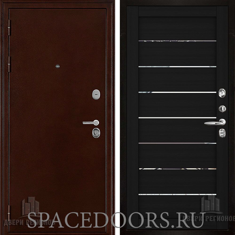 Дверь входная Двери Регионов Феникс 3К 2125 Шоко