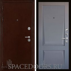 Дверь входная Двери Регионов Феникс 3К Perfecto barhat grey