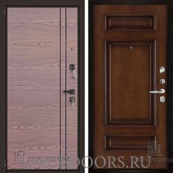 Дверь входная Двери Регионов Liberty V2 дуб коньяк Рим Тон 19