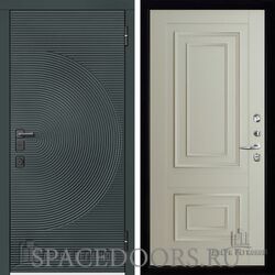 Дверь входная Двери Регионов Малахит термо Florence 62002 Серена светло-серый