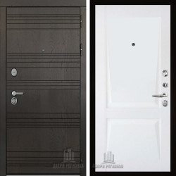Дверь входная Двери Регионов Министр Perfecto barhat white