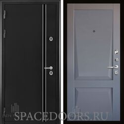 Дверь входная Двери Регионов Норд 2 Perfecto barhat grey