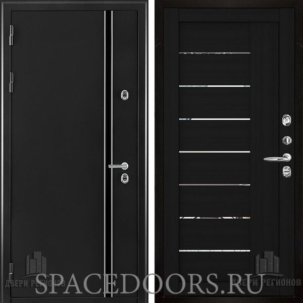 Дверь входная Двери Регионов Норд 2 Light 2110 Шоко