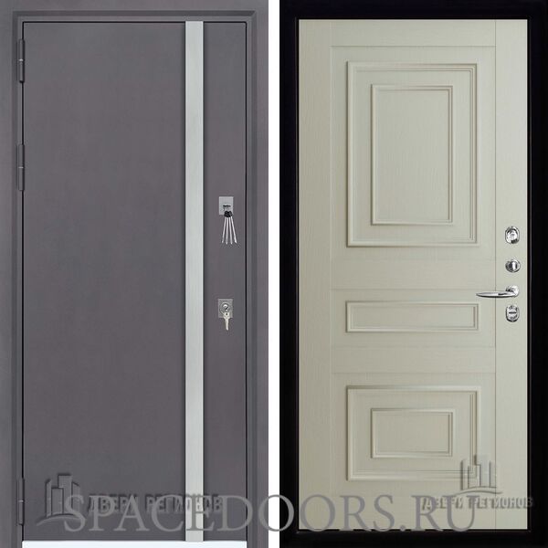 Дверь входная Двери Регионов Норд New Florence 62001 Серена светло-серый
