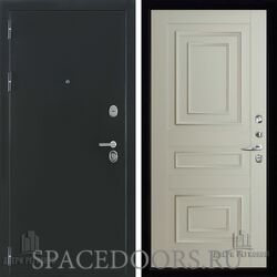 Дверь входная Двери Регионов Президент Х7 Florence 62001 Серена светло-серый