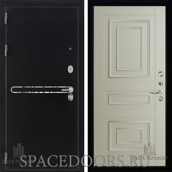 Дверь входная Двери Регионов Президент S1Z Florence 62001 Серена светло-серый