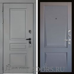 Дверь входная Двери Регионов Сенатор плюс Solid Perfecto barhat grey