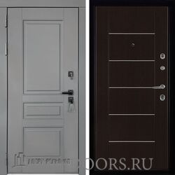 Дверь входная Двери Регионов Сенатор плюс Solid МД 003 Венге