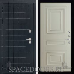 Дверь входная Двери Регионов Сенатор плюс Albero black Florence 62001 Серена светло-серый