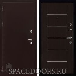 Дверь входная Двери Регионов Термо 3 Антик Медь Лайт MD-003 Венге