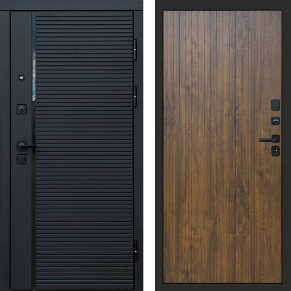 Входная дверь Termo-Door Black Line - Flat Дуб