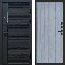 Входная дверь Termo-Door Black Line - Flat Grey софт