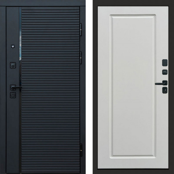Входная дверь Termo-Door Black Line - Гранд Белый софт
