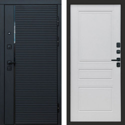 Входная дверь Termo-Door Black Line - Классика белый матовый