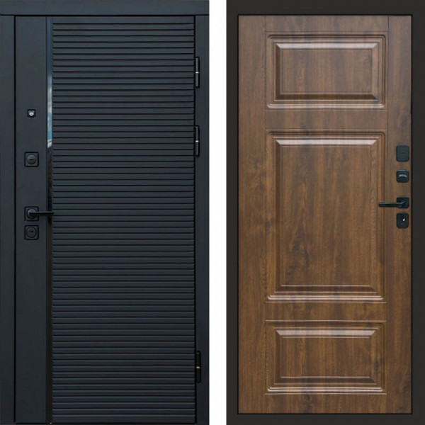 Входная дверь Termo-Door Black Line - Лион Дуб