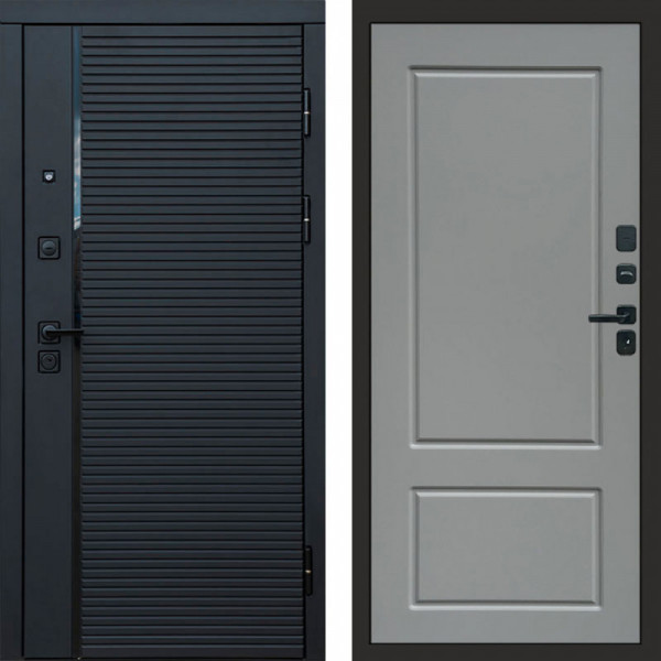 Входная дверь Termo-Door Black Line - Марсель Grey софт